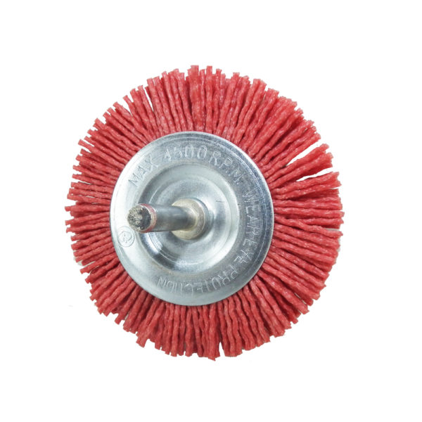 BERG 3 inch synthetic round wire brushF 6
