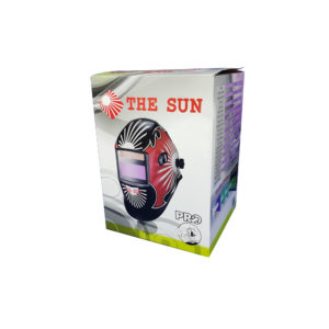 THE SUN welding mask Auto Model TS 600R with stripes F 10