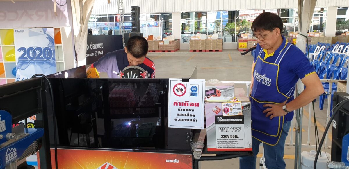 สินค้าเดอะซัน เครื่องมือช่าง มืออาชีพ ออกบูธดูโฮม เปิดสาขาใหม่ เพชรเกษม 2019 10 ออกบูธดูโฮมเพชรเกษม