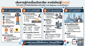 บทความที่น่าสนใจ 3 4 ก้าวสู่การเป็นช่างเชื่อมมืออาชีพ