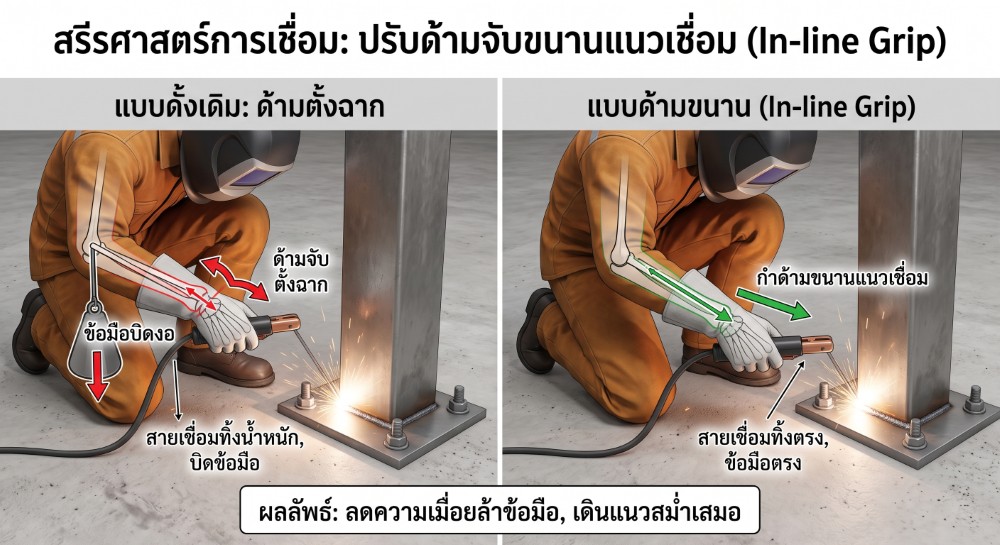 in-line grip welding position 1000